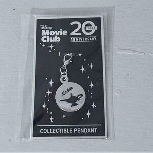 Disney Aladdin Collectible Pendant - Silver Tone